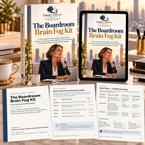 The Boardroom Brain Fog Kit